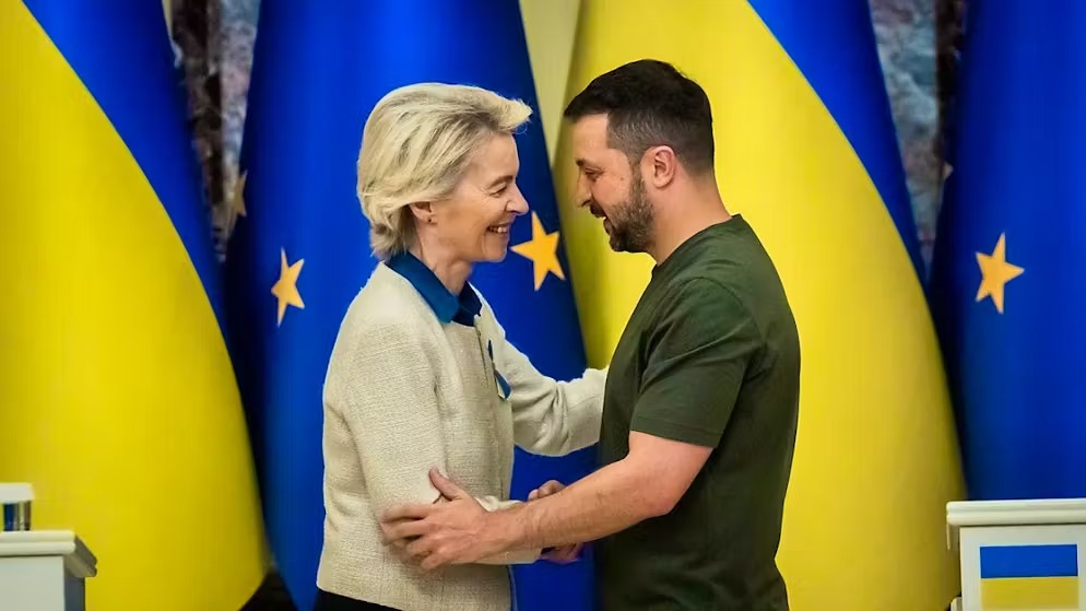 Zelenskiyə təzyiqlər artır: müttəfiqlərinin tələbi bəlli oldu 1 leyen zelenski
