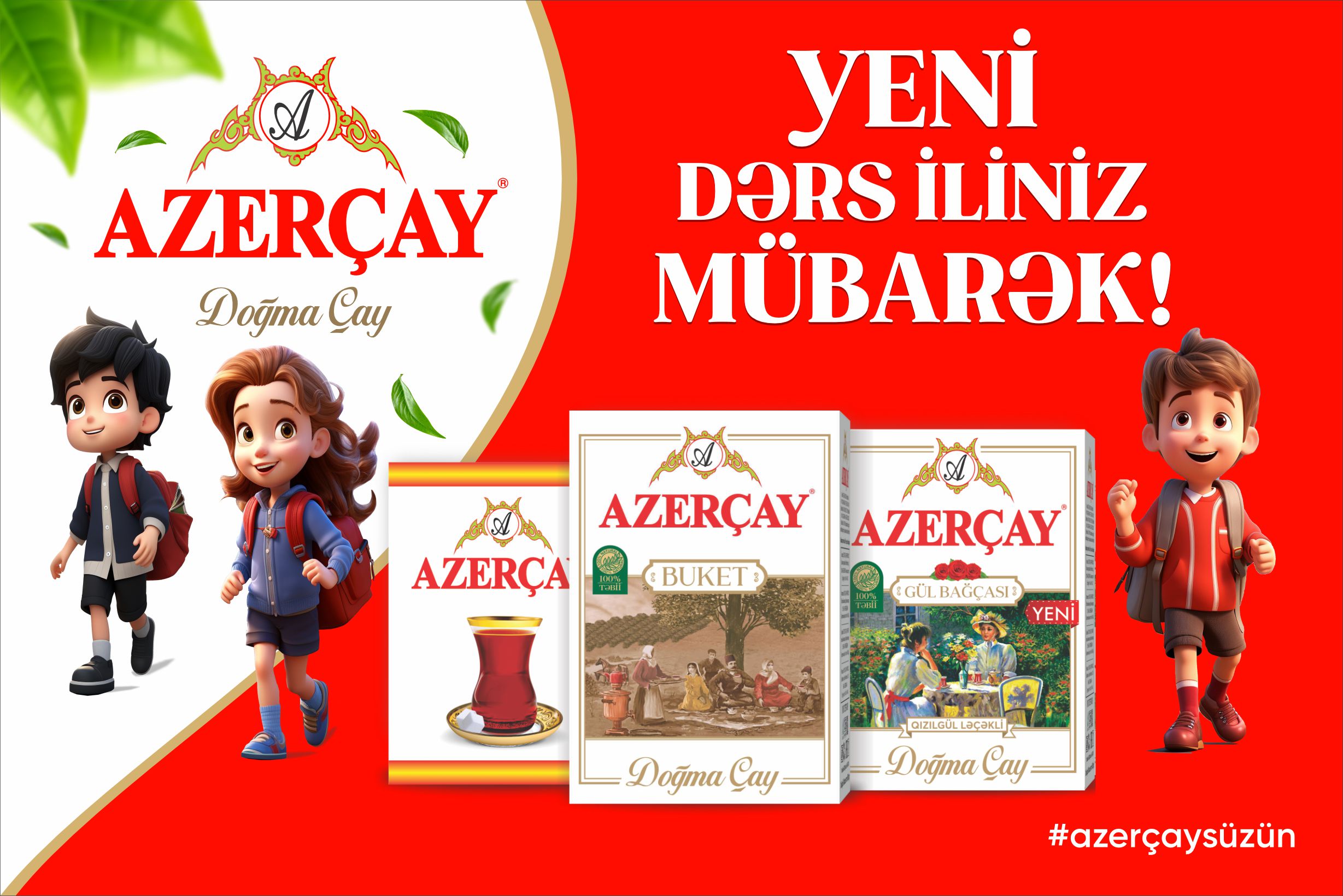 Doğma çay hər kəsi “Məktəbə qayıdış” festivalına dəvət edir - FOTOLAR