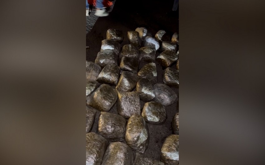İranlıya narkokuryerlik edən şəxsdən marixuana aşkarlandı - FOTOLAR