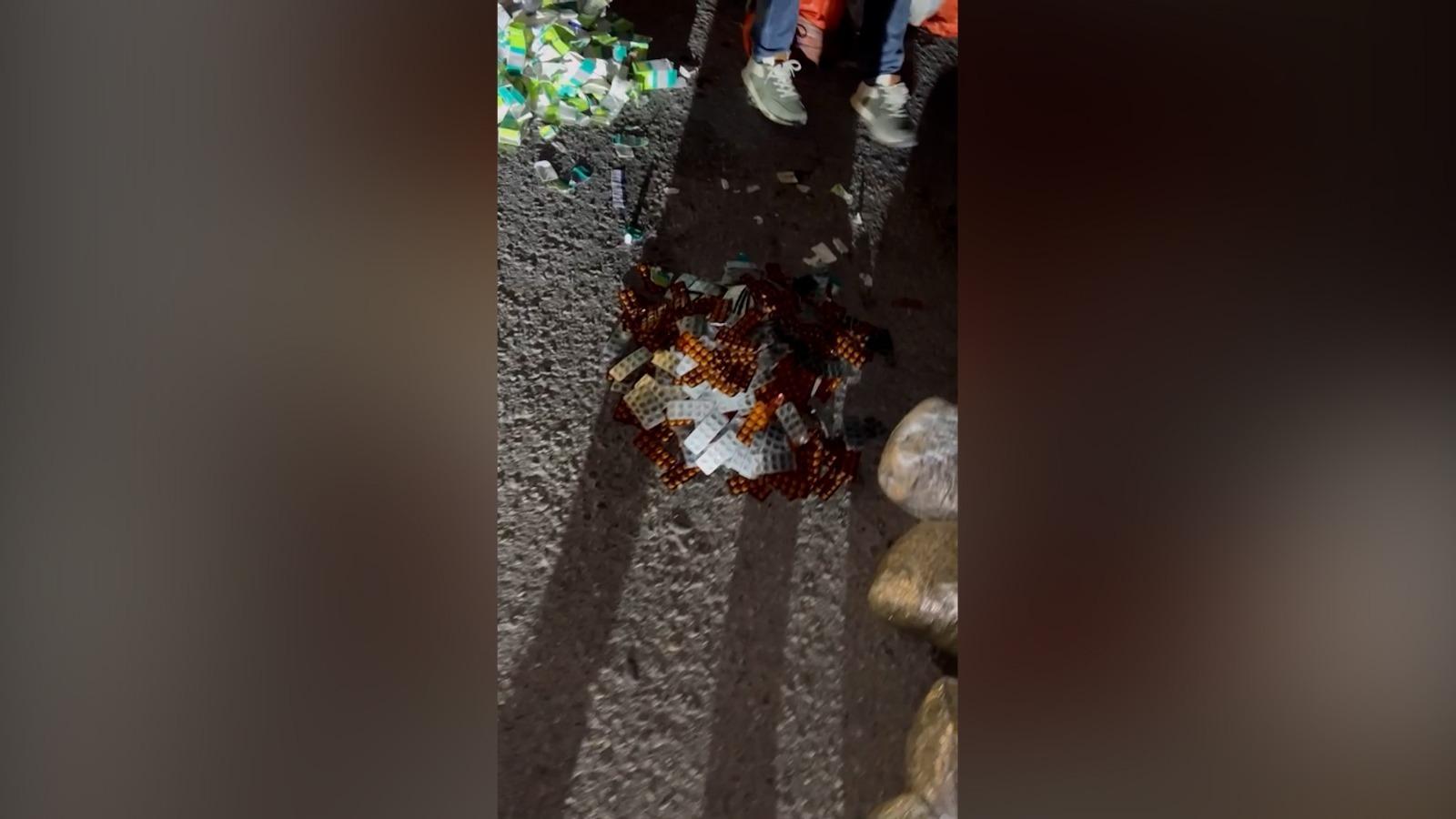 İranlıya narkokuryerlik edən şəxsdən marixuana aşkarlandı - FOTOLAR