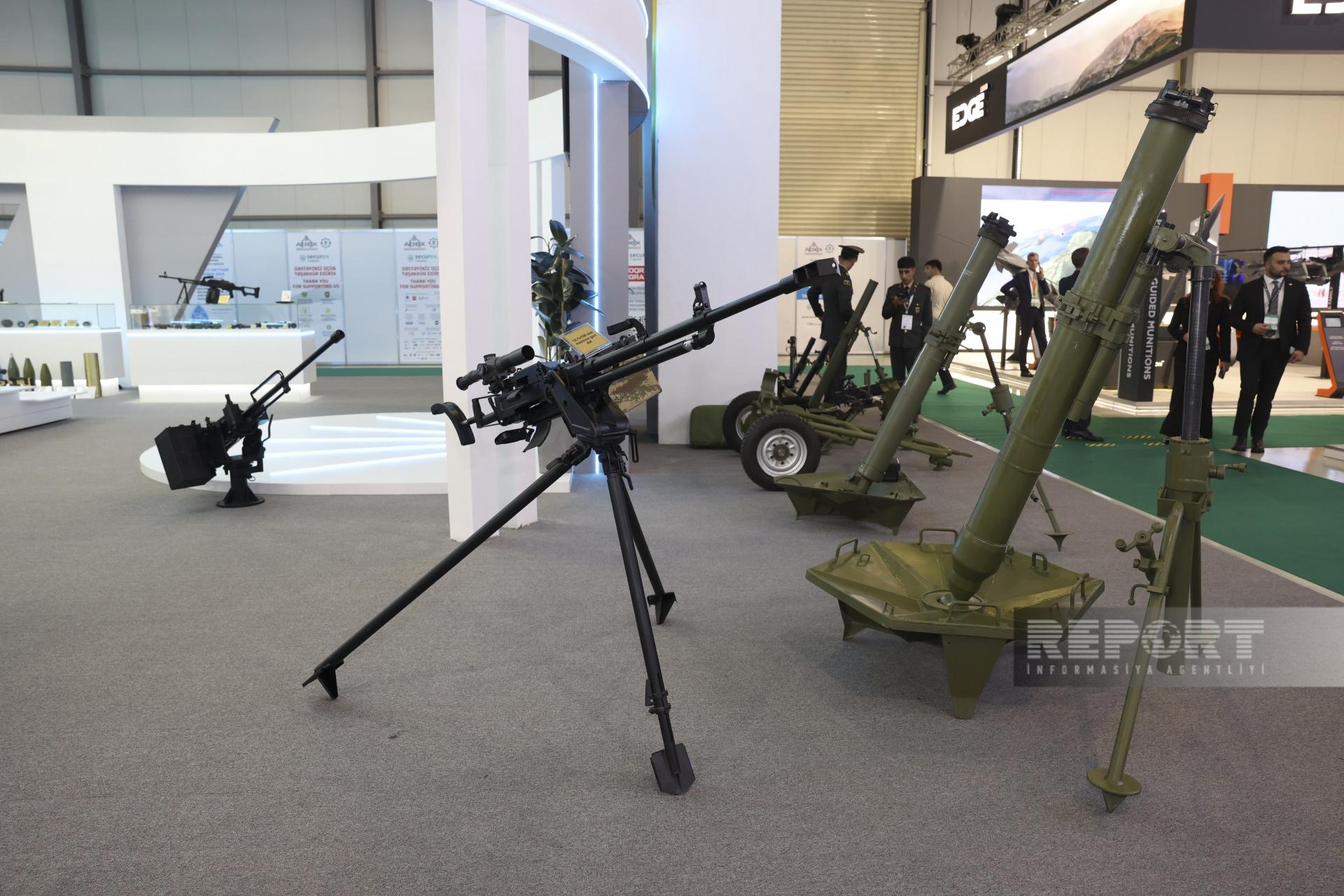 Azərbaycanın üç yeni pulemyotu... - FOTOLAR