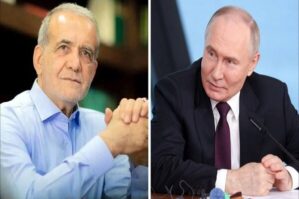 Putin Pezeşkianı gözləyir - VİDEO