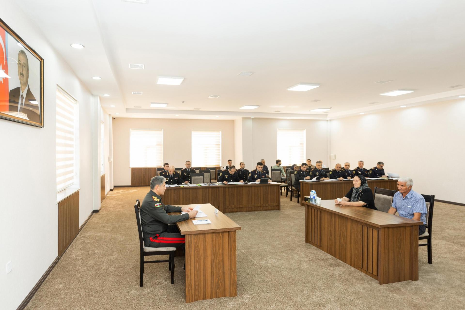 Vilayət Eyvazov Yevlaxda vətəndaş qəbulu keçirdi - VİDEO