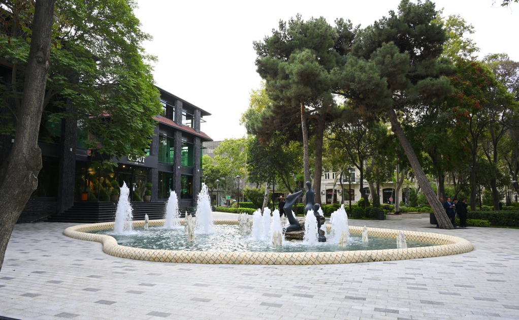 Prezident “Xəqani” bağında yaradılan şəraitlə tanış oldu - FOTOLAR 10 Prezident “Xəqani” bağında yaradılan şəraitlə tanış oldu - FOTOLAR