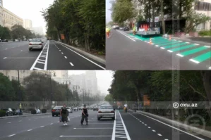 Bakıda yeni xətlənmə narazılıq yaratdı - FOTOLAR