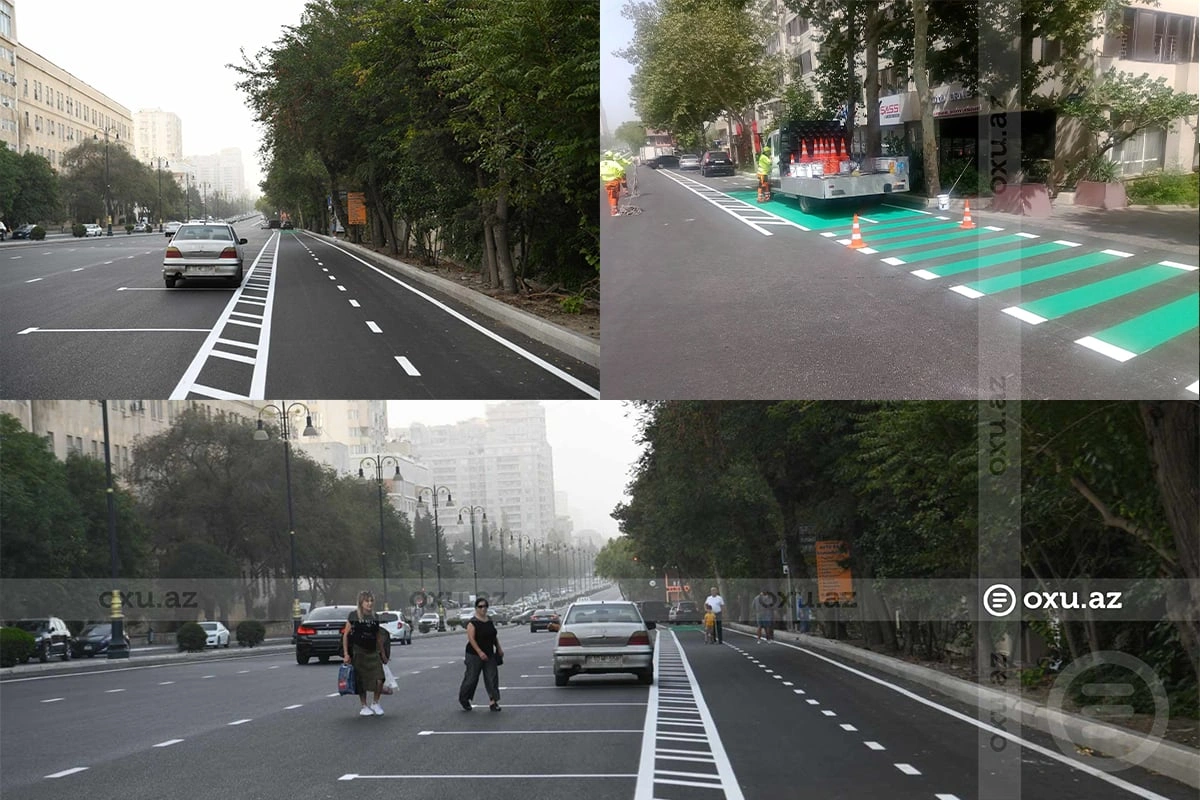 Bakıda yeni xətlənmə narazılıq yaratdı - FOTOLAR