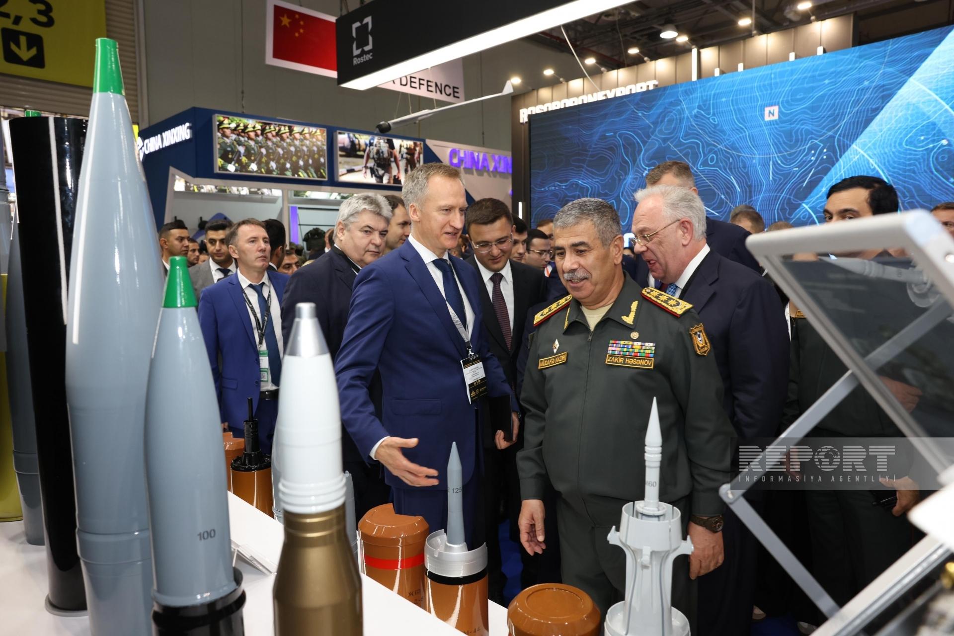 Zakir Həsənov “ADEX-2024” sərgisində - FOTOLAR