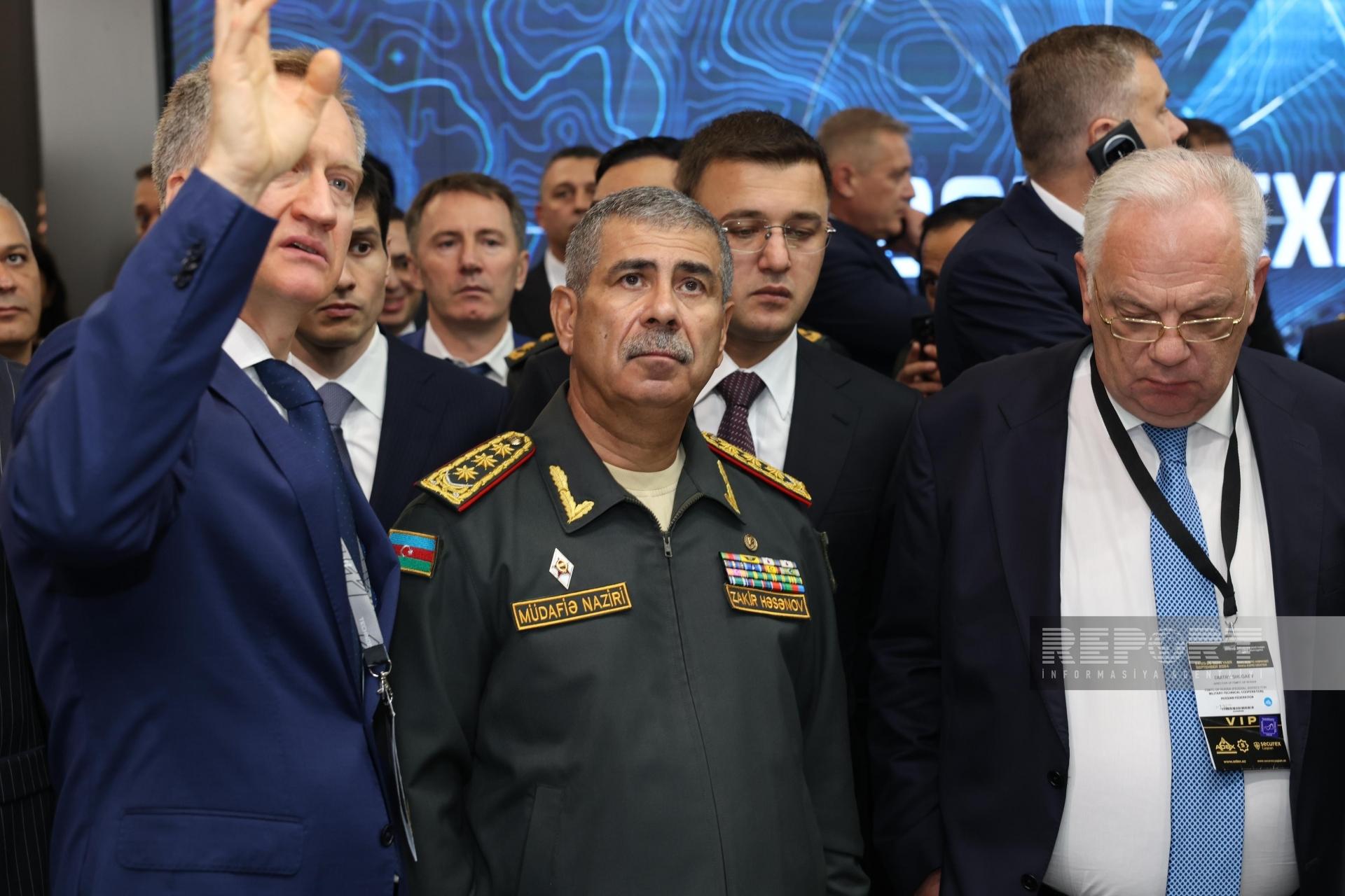 Zakir Həsənov “ADEX-2024” sərgisində - FOTOLAR