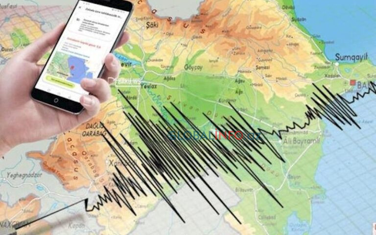 Xəzər dənizində güclü zəlzələ baş verdi
