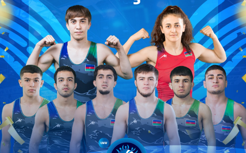 Dünya çempionatı: güləşçilərimiz 2 qızıl, 3 gümüş, 3 bürünc medal qazandı