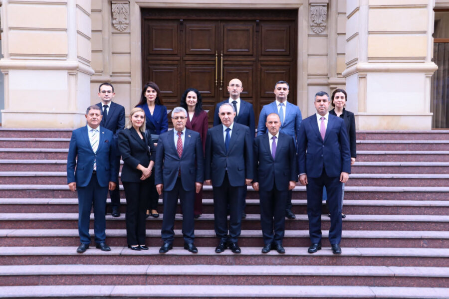 Kamran Əliyev Muhsin Şentürklə nələri müzakirə etdi? - FOTO