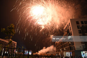 Füzuli Şəhəri Günü atəşfəşanlıqla yekunlaşdı - FOTO