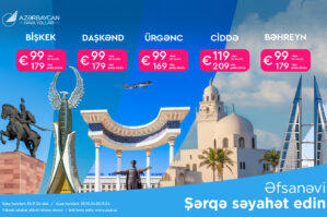 AZAL bu istiqamətlərə biletlərə endirim kampaniyası elan etdi