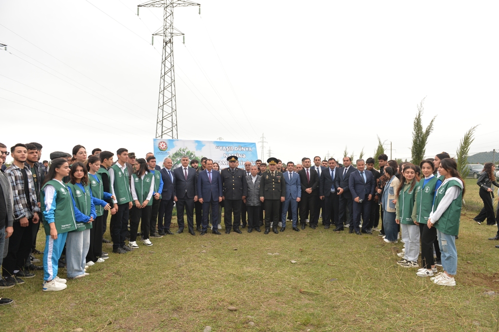 Lənkəranda iki min ağac əkildi - FOTOLAR