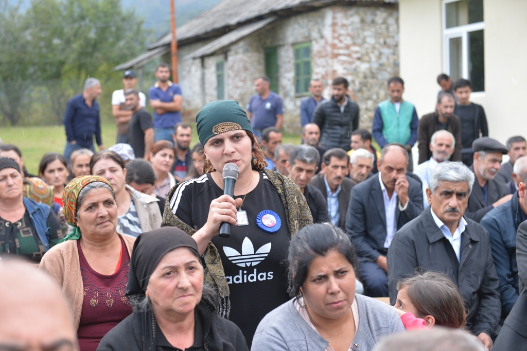 Bu kəndlərin sakinləri Taleh Qaraşovun səyyar görüşündən razı qaldılar - FOTOLAR