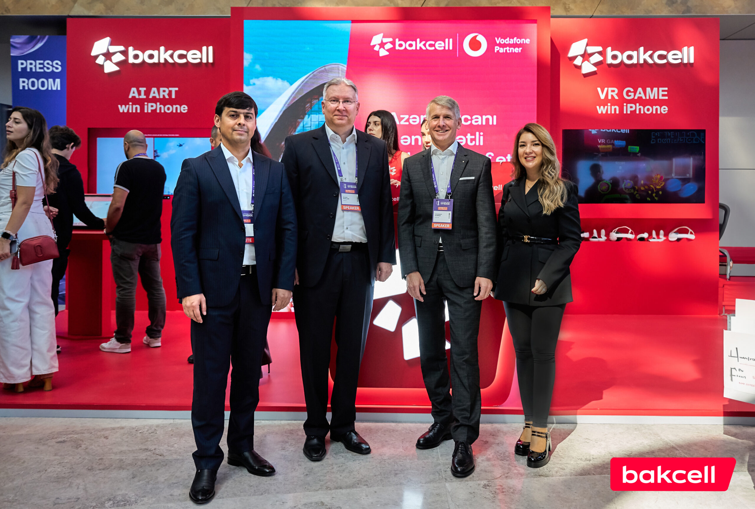 “Bakcell”in baş icraçı direktoru “INMerge” İnnovasiya Sammitində çıxış etdi - FOTOLAR