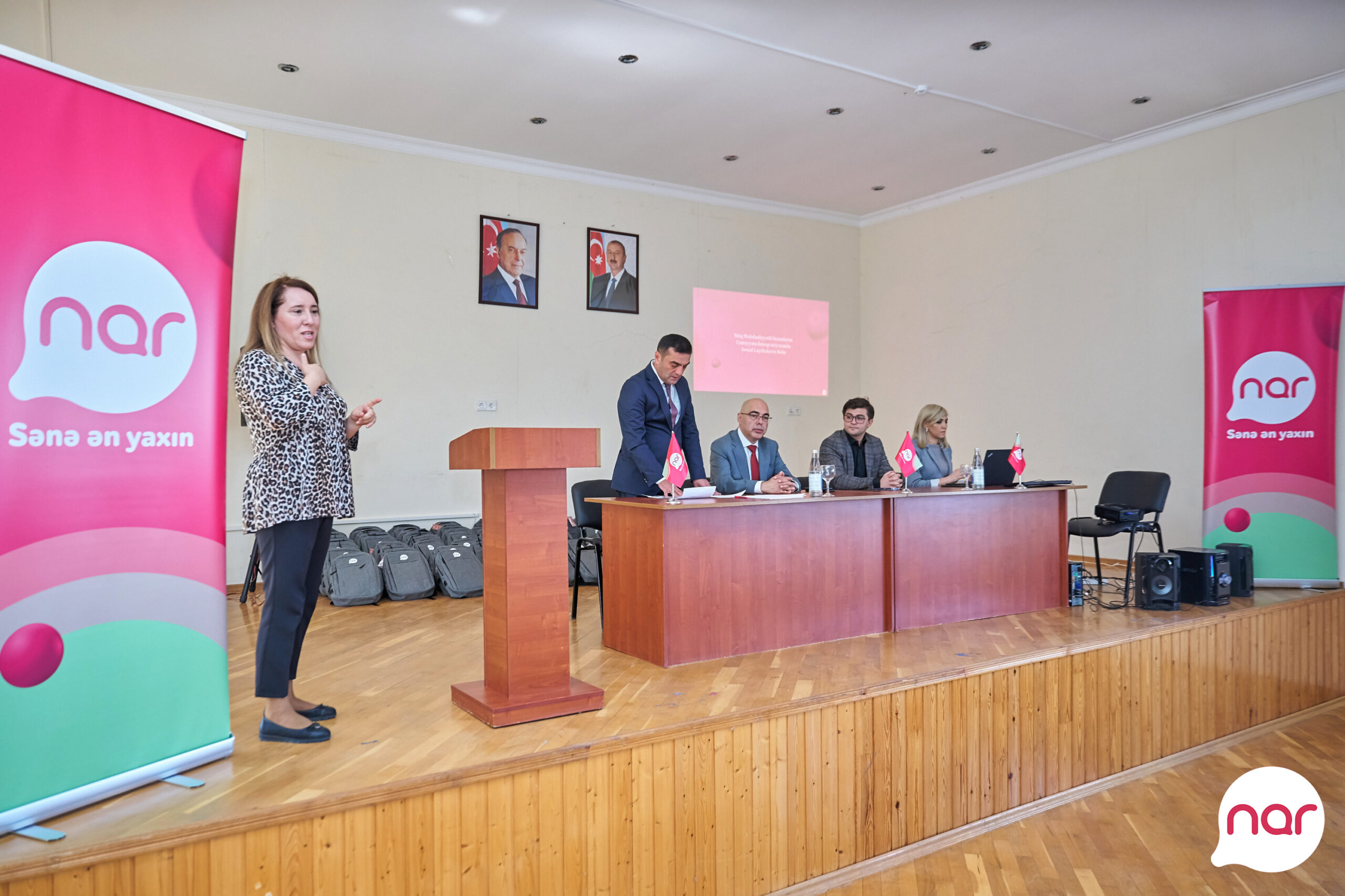 “Nar” Beynəlxalq Jest Dili həftəsi çərçivəsində sağlamlıq imkanları məhdud şagirdlərlə görüşdü - FOTOLAR