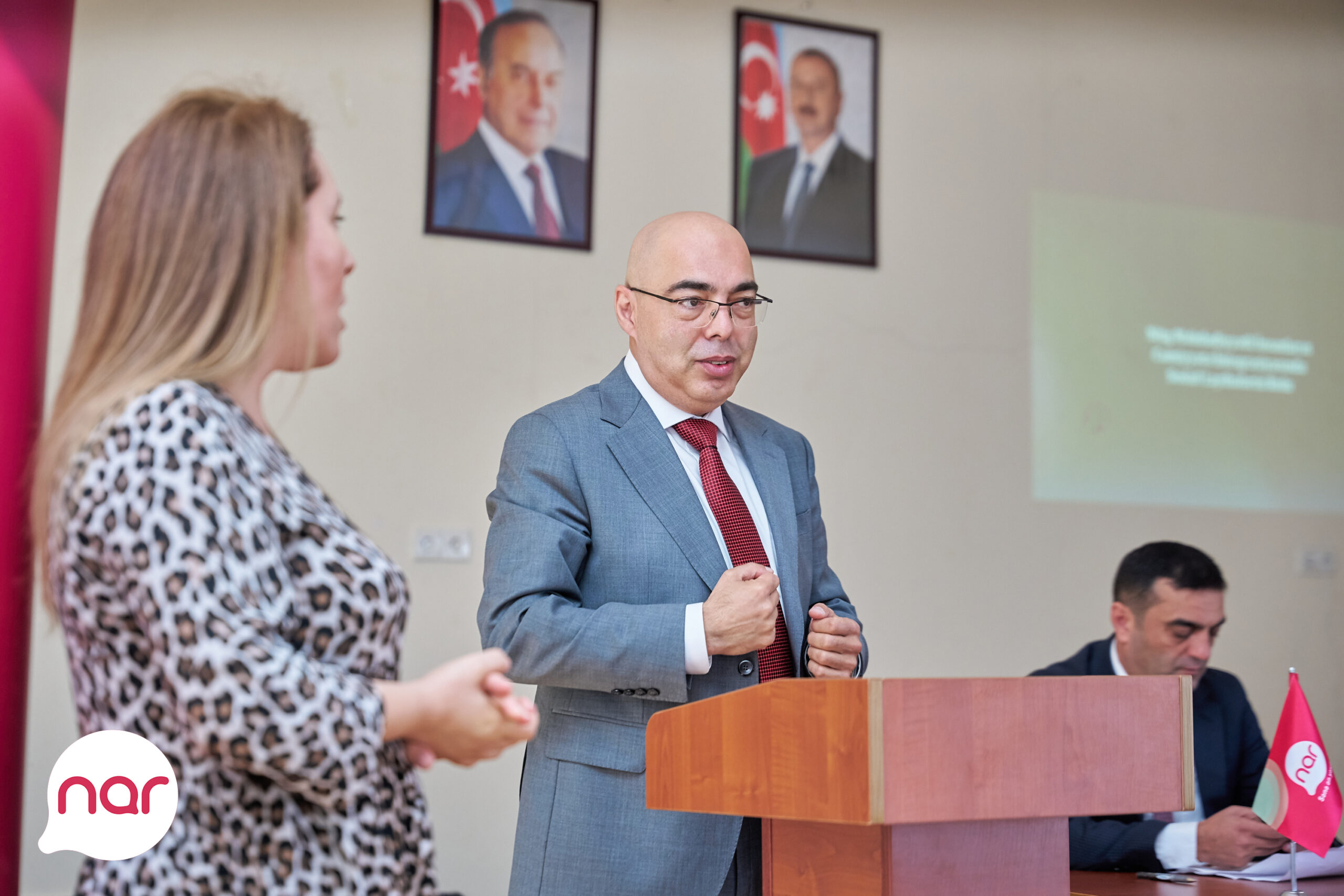 “Nar” Beynəlxalq Jest Dili həftəsi çərçivəsində sağlamlıq imkanları məhdud şagirdlərlə görüşdü - FOTOLAR