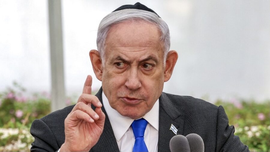 Israel Benjamin Netanyahu Tel Aviv June 2024 Shaul GOLAN AFP 2