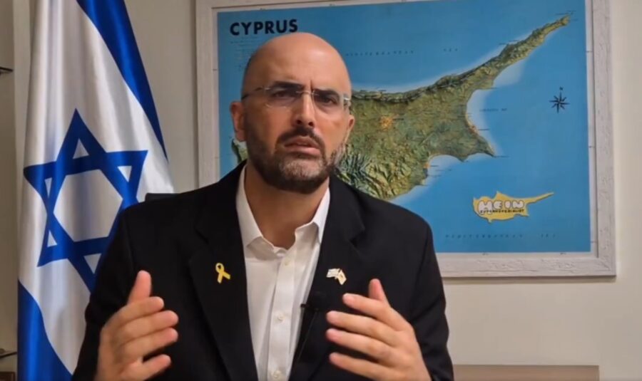 Qaçırıldığı deyilən İsrail səfiri VİDEO yaydı