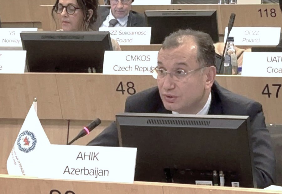 AHİK nümayəndə heyəti Brüsseldəki iclasda iştirak etdi - FOTOLAR