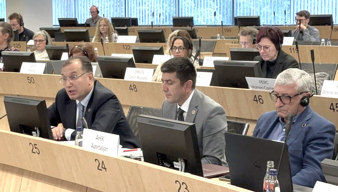 AHİK nümayəndə heyəti Brüsseldəki iclasda iştirak etdi - FOTOLAR