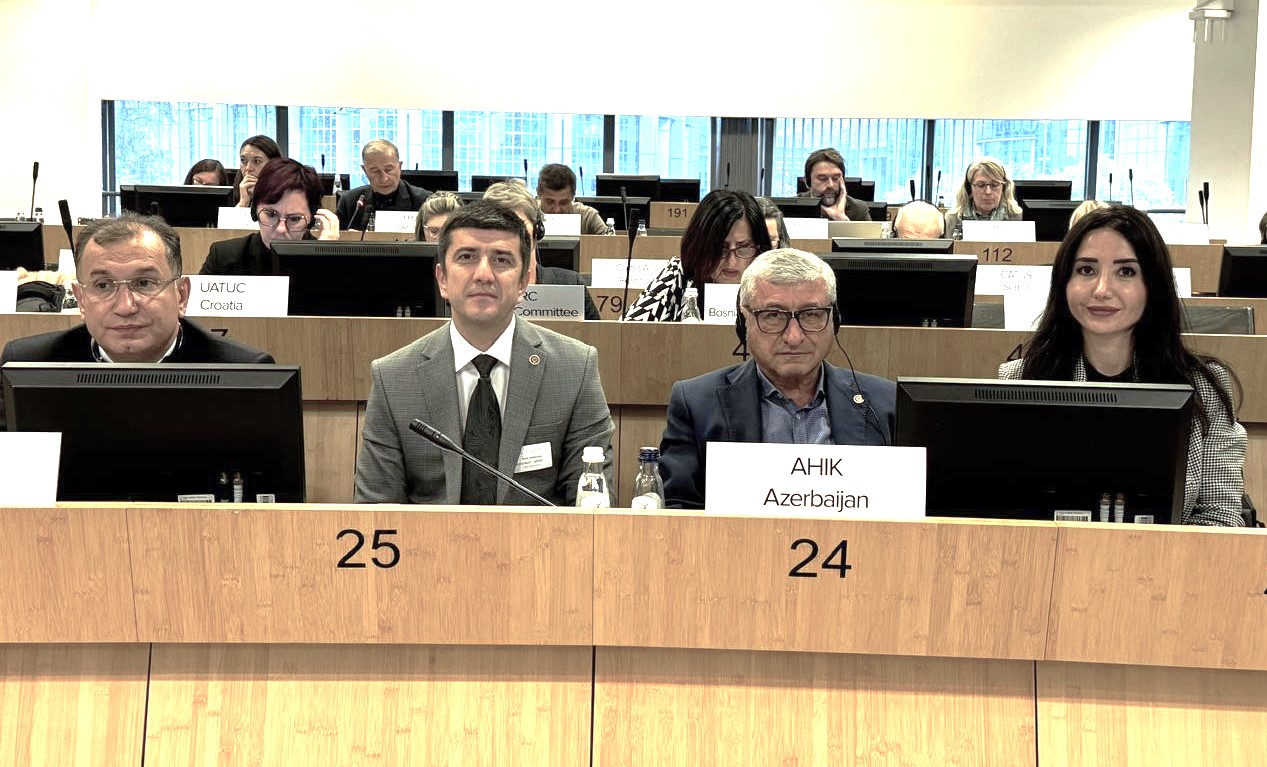 AHİK nümayəndə heyəti Brüsseldəki iclasda iştirak etdi - FOTOLAR