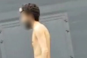 Bakıda çılpaq gəzən şəxs tibb müəssisəsinə yerləşdiriləcək - VİDEO