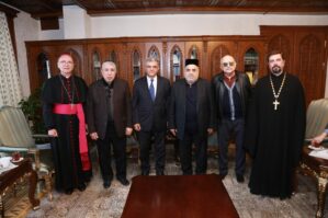 Komitə sədri dini konfessiyaların rəhbərləri ilə görüşdü - FOTOLAR