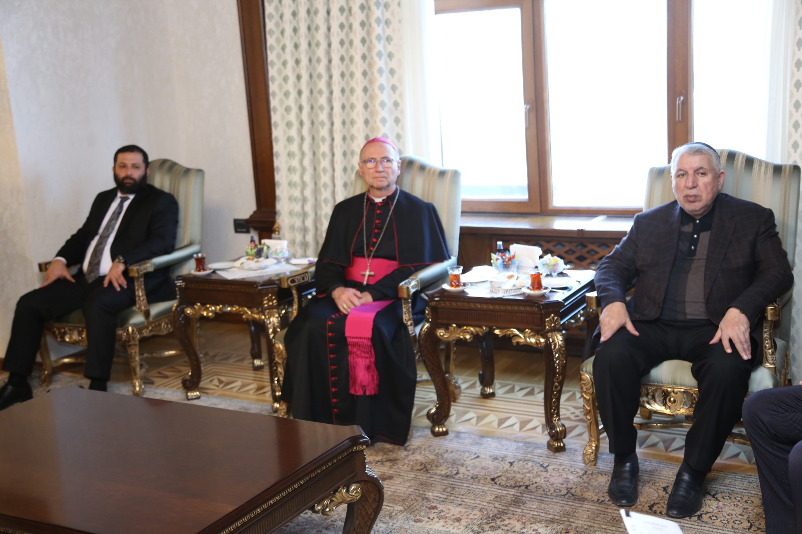 Komitə sədri dini konfessiyaların rəhbərləri ilə görüşdü - FOTOLAR