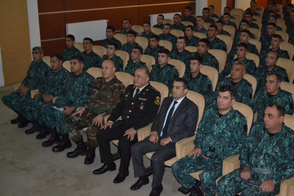 Hərbi Prokurorluq DSX ilə birlikdə Lənkəranda tədbir keçirdi - FOTOLAR