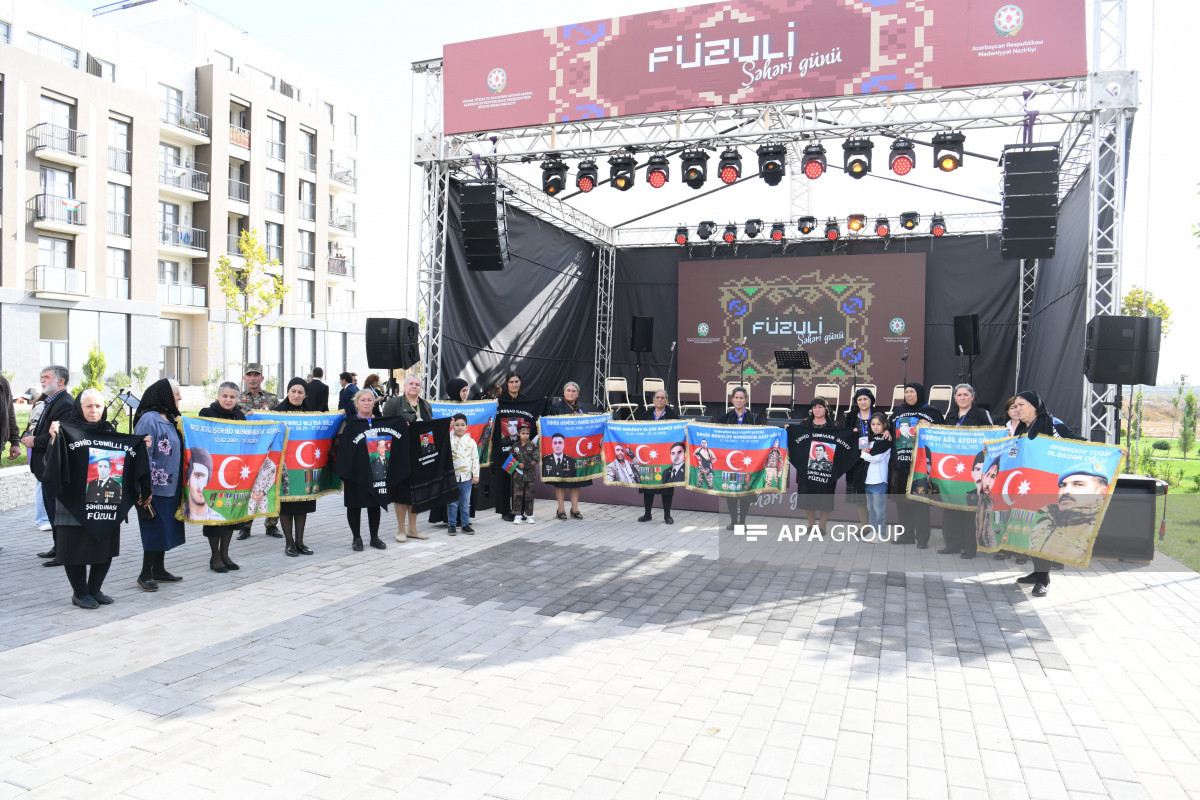 Füzuli Şəhəri Günü atəşfəşanlıqla yekunlaşdı - FOTO