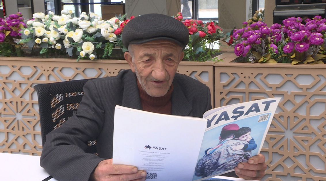 Hikmət baba “YAŞAT” Fonduna ianə etdi - FOTOLAR