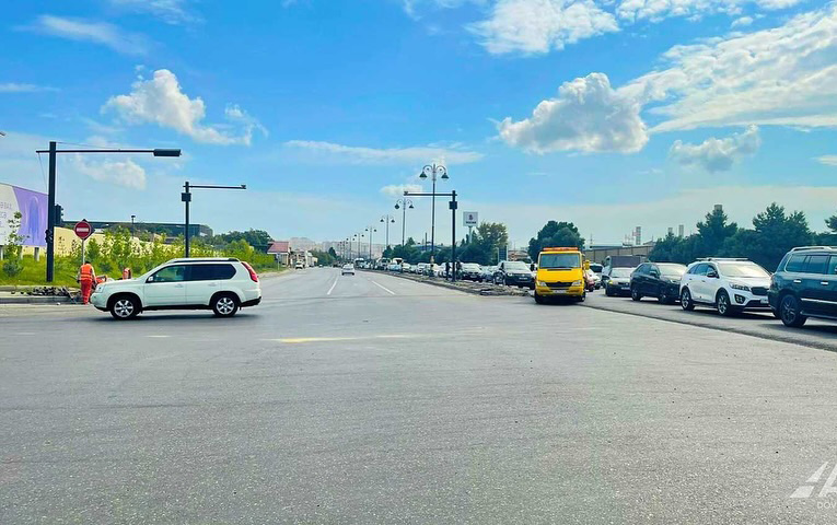 Həmin yolda işıqforlar işləmir - Səbəb