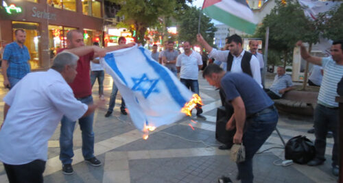 israil bayraq yandi