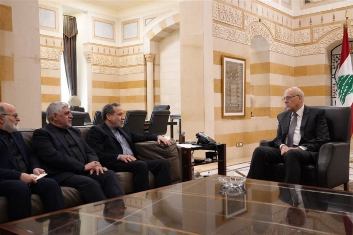 Abbas Araqçı Livanın baş naziri ilə görüşdü