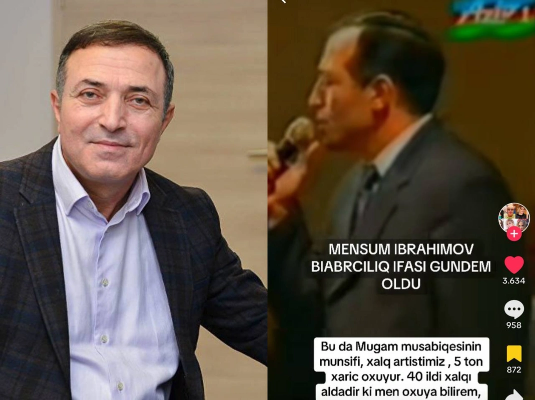 Xalq artisti videoya görə DİN-ə müraciət etdi