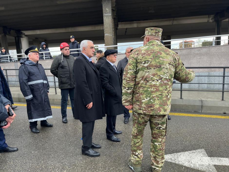 General paytaxtın su basmış ərazilərində - FOTO