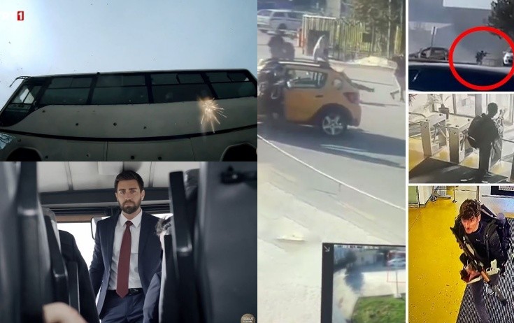 Türkiyədəki terror bu serialdakı səhnəyə bənzədildi - Video