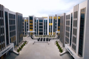 Polis Akademiyasının yeni tədris korpusu və yataqxana kompleksi - VİDEO