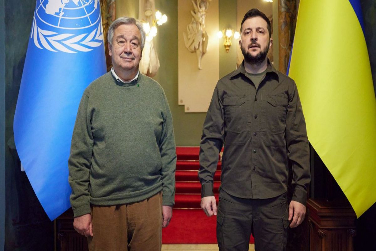 Zelenski Quterreşə "yox" dedi