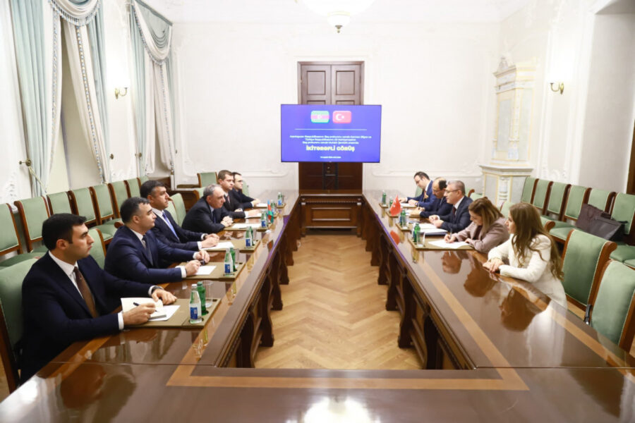 Kamran Əliyev Türkiyə Ali Məhkəməsinin Baş prokuroru ilə görüşdü - FOTO