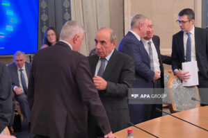 Yaqub Eyyubov Qriqoryanla görüşdü - VİDEO