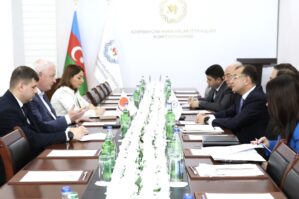 Sahib Məmmədov BHİK-nin baş katibi ilə görüşdü - FOTOLAR