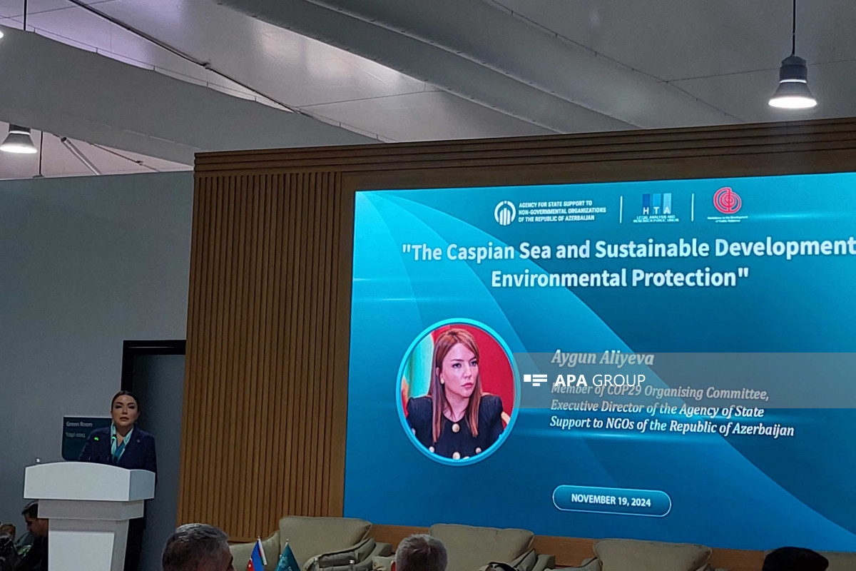 COP29-da Xəzər dənizi ilə bağlı tədbir keçirildi - FOTOLAR