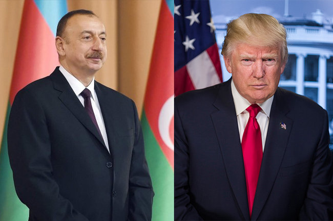 İlham Əliyev Donald Trampa başsağlığı verdi 1 eliyev tramp