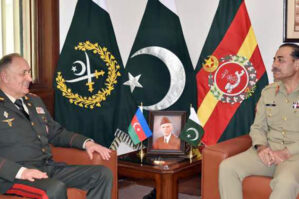 Kərim Vəliyev pakistanlı generalla görüşdü - FOTO