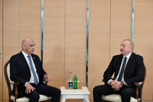 İlham Əliyev Alen Berse ilə görüşdü - FOTOLAR