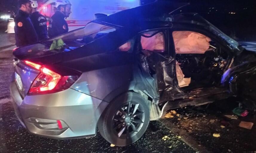 Beyləqanda traktorla avtomobil toqquşub, xəsarət alan var