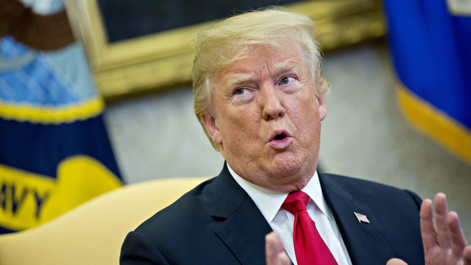 Trampın iqəmatgahında ab-hava belədir - VİDEO